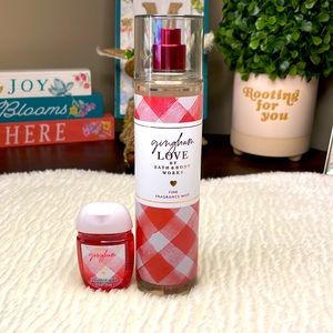 ❤️GINGHAM LOVE❤️ FRAGRANCE MIST w/ SANITIZER “Bath and Body Works”